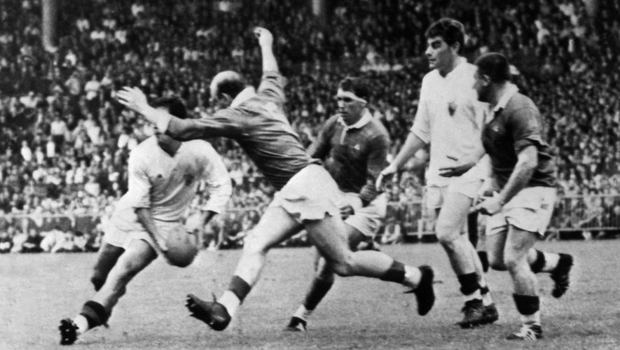 La finale entre Lourdes et Toulon en 1968