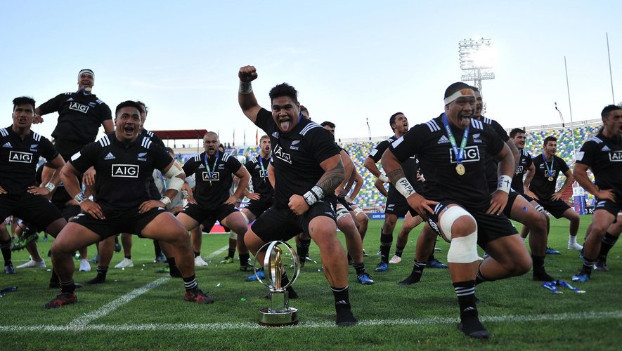 Les Haka des Néo-Zélandais U20 - Crédit photo : World Rugby