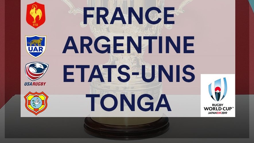 La France et les Tonga se retrouveront dans la poule C au Mondial 2019