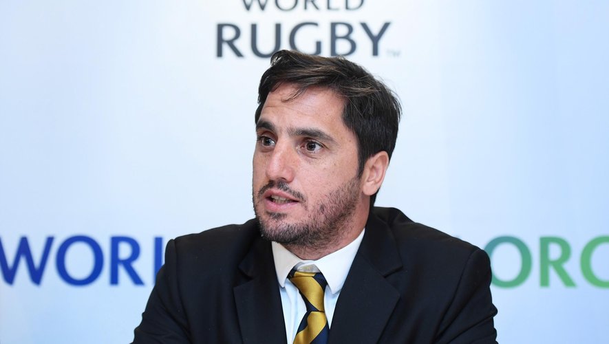 Agustin Pichot (Argentine), vice-président de World Rugby - 11 mai 2016