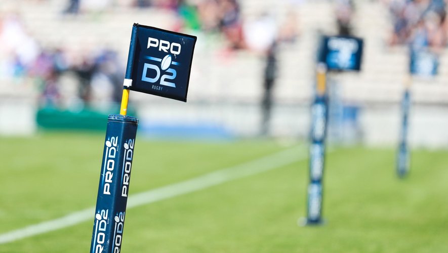 Illustration drapeau Pro D2 rugby