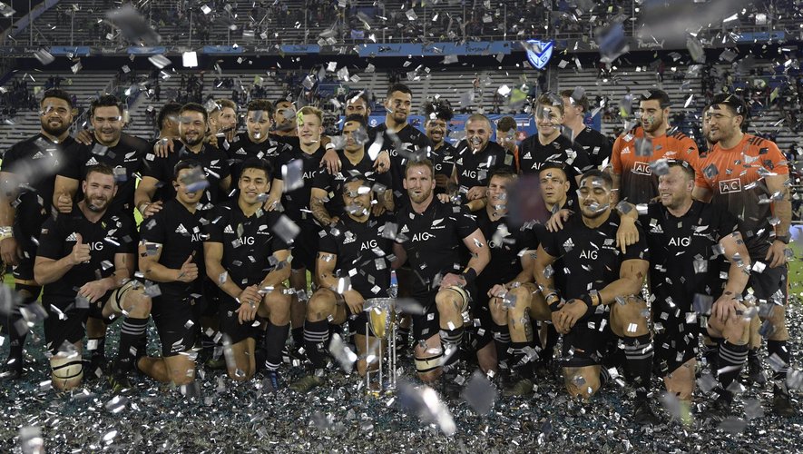 La Nouvelle-Zélande célèbre son 5e sacre en Rugby Championship
