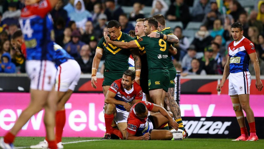 L'Australie surclasse la France - CDM de rugby à XIII