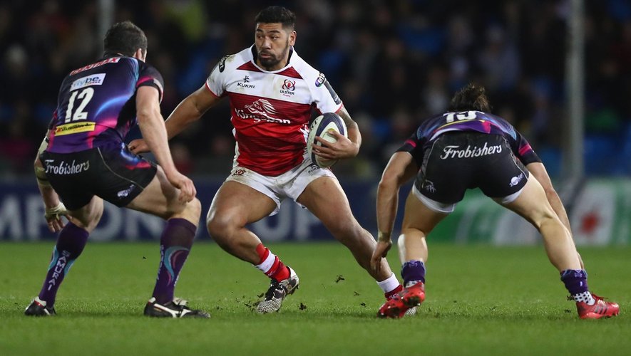 Charles Piutau (Ulster), face à Exeter - Champions Cup (15 janvier 2017)