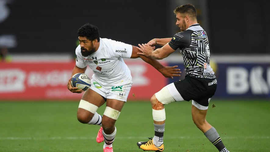 Fritz Lee (Clermont) lors d'Ospreys / Clermont