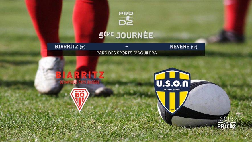Biarritz - Nevers : Les temps forts