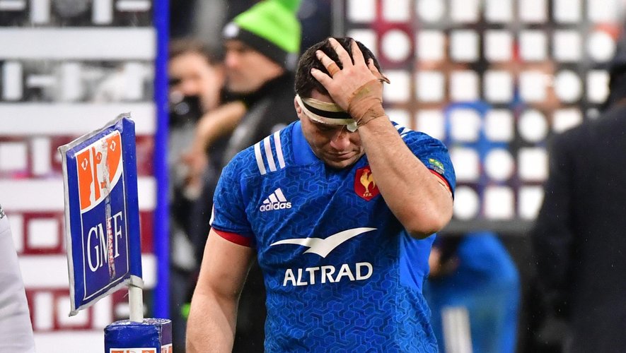 Guilhem Guirado déçu après la défaite de la France contre l'Irlande le 03/02/2018