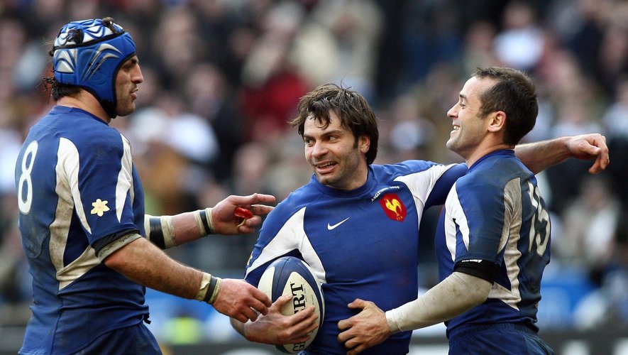 Thomas LIEVREMONT, Christophe DOMINICI et Thomas CASTAIGNEDE - France vs Angleterre 2006