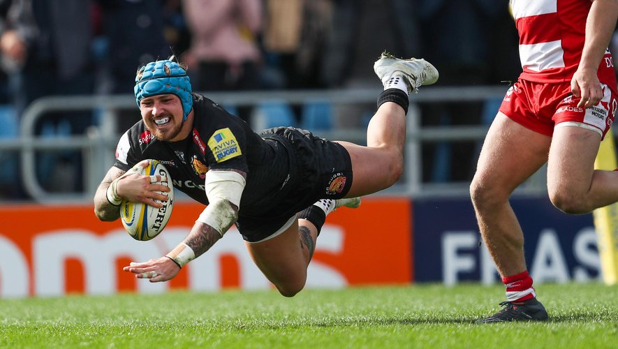 Jack Nowell (Exeter) contre Gloucester