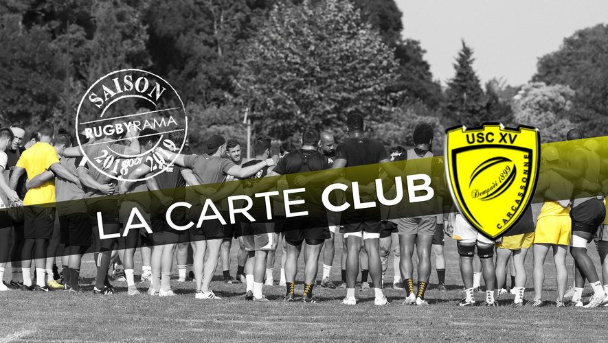 Carte Club - Carcassonne - Pro D2