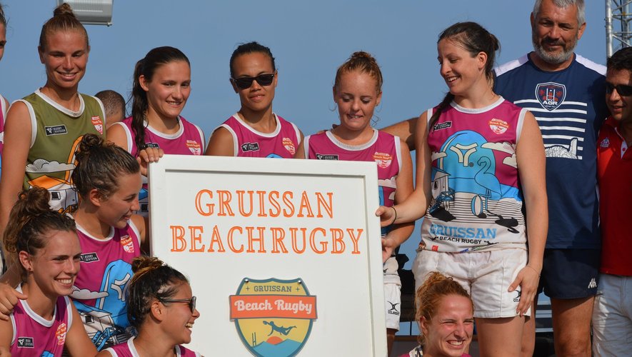 Beach Rugby - Photo des vainqueurs (Crédit Photo : Nelly Blois)
