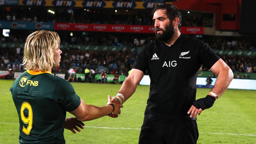 Four Nations - Faf de Klerk (Afrique du Sud) et Sam Whitelock (Nouvelle-Zélande) dans le dernier match du Rugby Championship 2018
