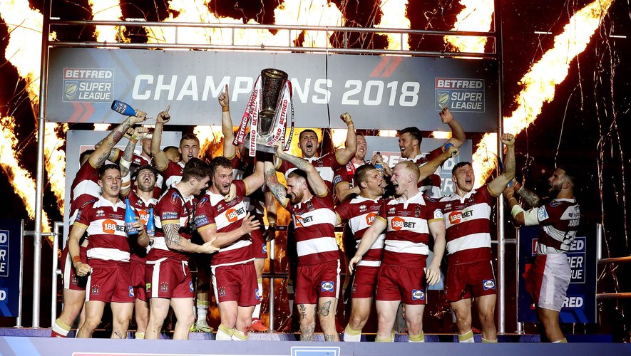 Rugby à XIII - Les Wigan Warriors champions