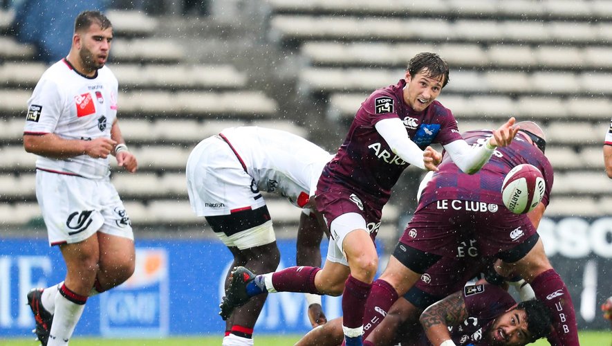 Top 14 - Baptiste Serin (Bordeaux) contre le LOU