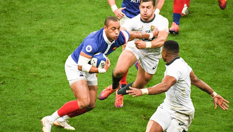 XV de France - Gaël Fickou face à l'Afrique du Sud