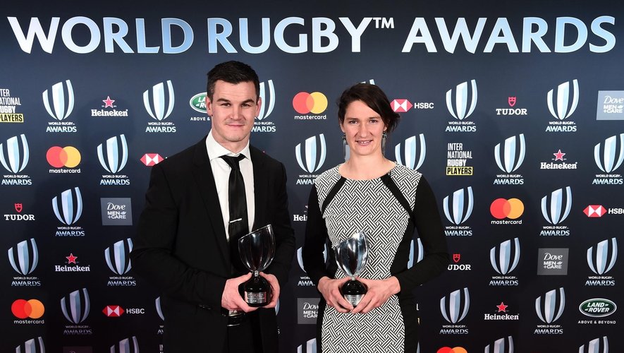 Jonathan Sexton et Jessy Trémoulière récompensés aux World Rugby Awards (Crédit Photo : World Rugby)