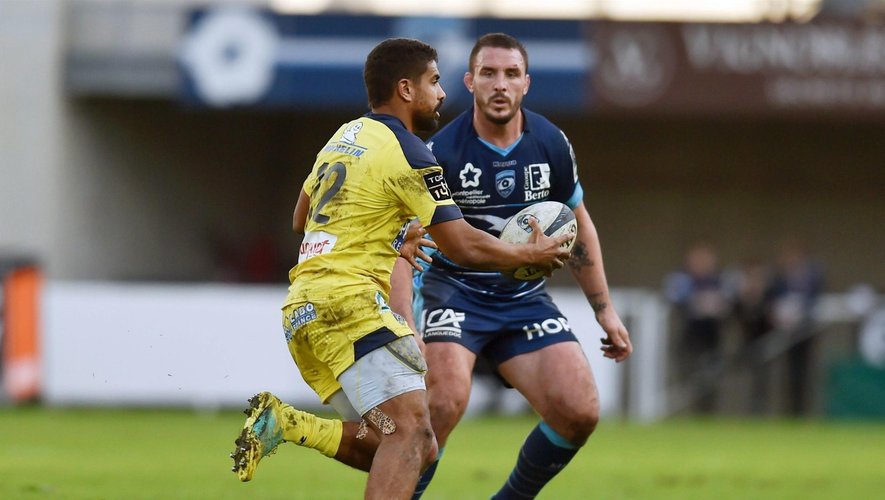 Top 14 - Wesley Fofana (Clermont) contre Montpellier
