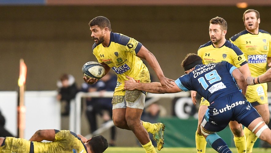 Top 14 - Wesley Fofana (Clermont) contre Montpellier