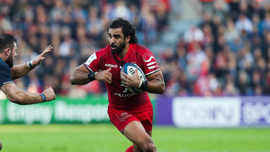 Champions Cup - Yoann Huget (Toulouse) contre le Leinster