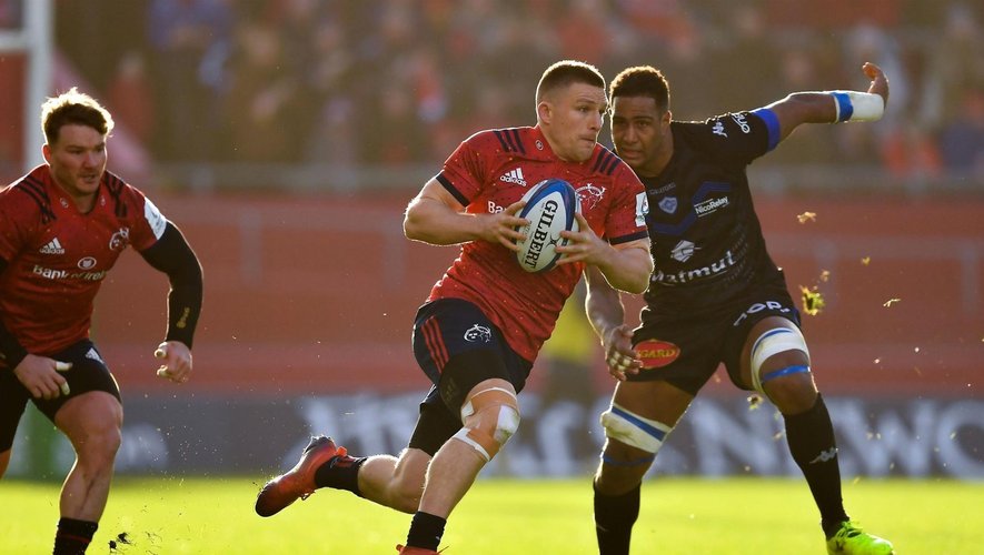 Champions Cup - Andrew Conway (Munster) contre Castres