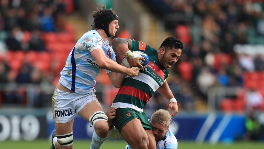 Champions Cup -  Manu Tuilagi (Leicester) contre le Racing 92
