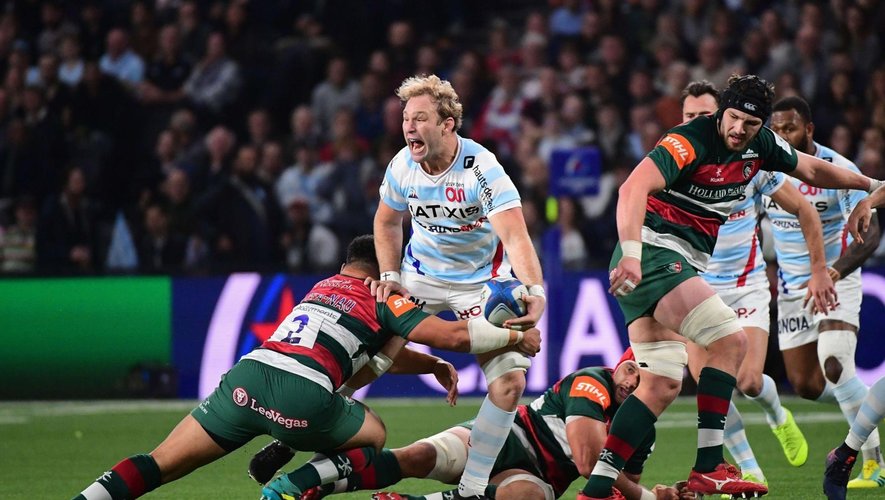 Champions cup - Antoine Claassen (Racing 92) contre Leicester