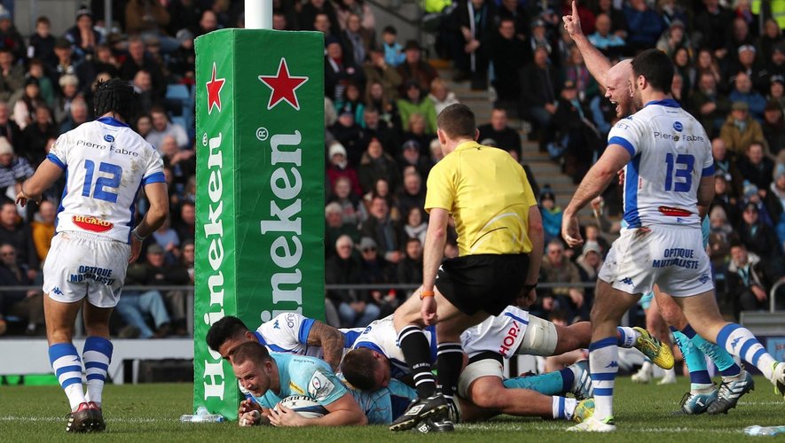 Champions Cup - Jonny Hill (Exeter) contre Castres