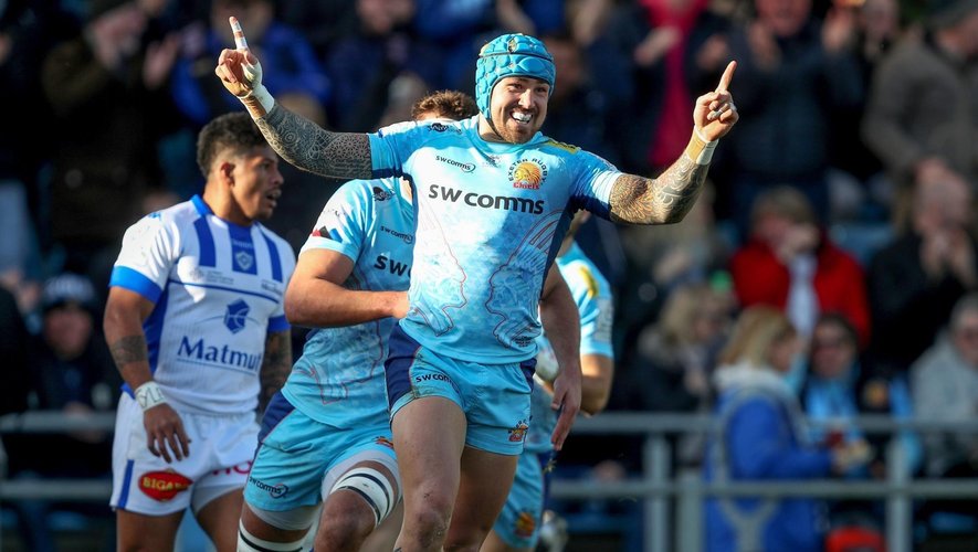 Championns Cup - Jack Nowell (Exeter) contre Castres