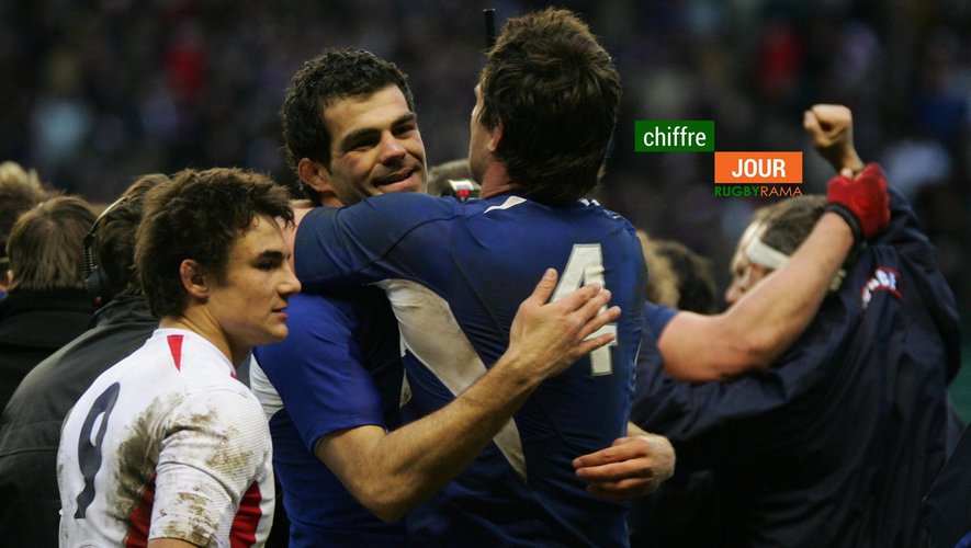 Chiffre du jour - La France gagne l'Angleterre à Twickenham en 2005