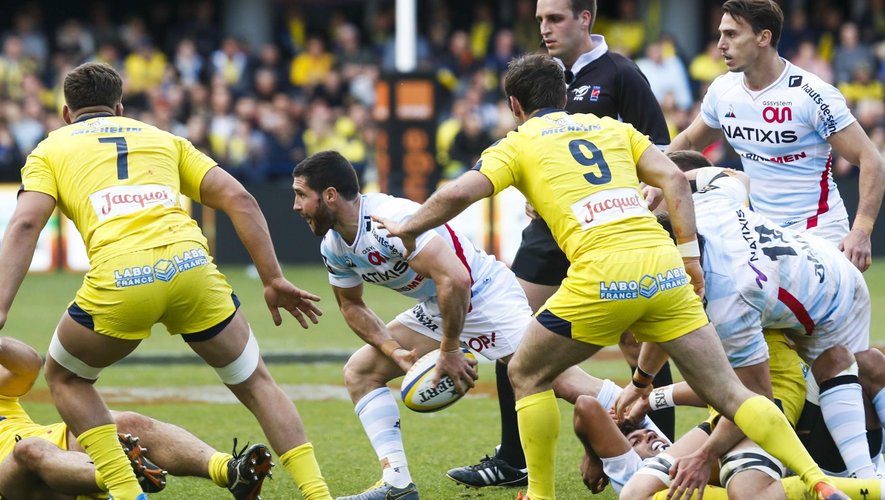 Top 14 - Maxime Machenaud (Racing 92) contre Clermont