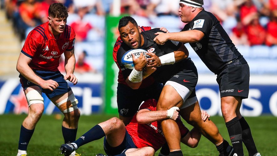 Champions Cup - Billy Vunipola (Saracens) contre le Munster
