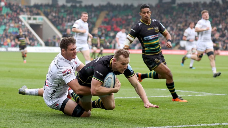 Northampton Rugby Rory Northampton qualifié in-extremis, défaite pour les Saracens... L ...
