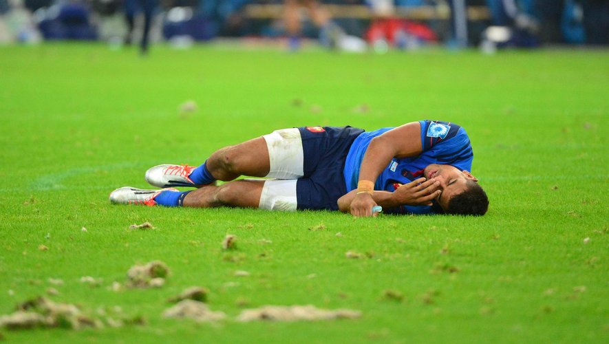 La blessure de Wesley Fofana - France Fidji - 8 novembre 2014