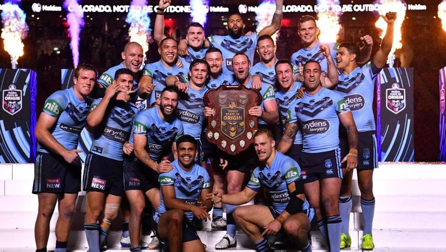 Rugby à 13 - State of Origin remporté par les New South Wales Blues