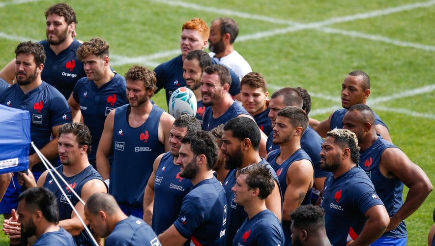 XV de France - Les Bleus se préparent pour la Coupe du monde au Japon