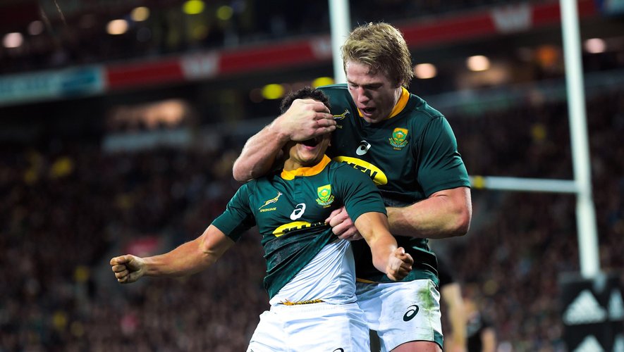 Rugby Championship - Herschel Jantjies (Afrique du Sud) contre la Nouvelle-Zélande