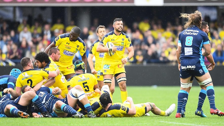 Top 14 - Damien Chouly (Clermont) contre Montpellier