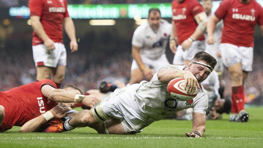 6 Nations 2019 - Tom Curry (Angleterre) contre le Pays de Galles