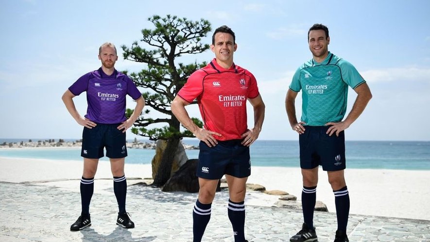 World Rugby a dévoilé les nouvelles tenues des arbitres pour la Coupe du monde 2019