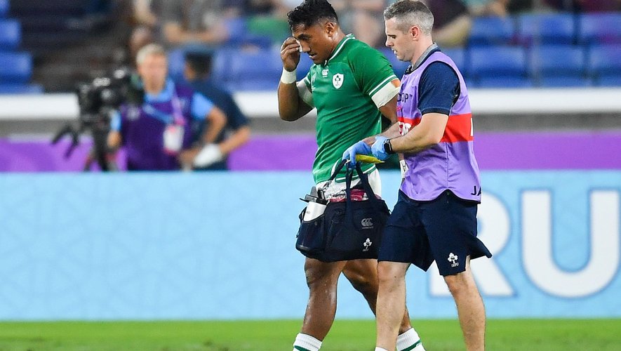 Coupe du monde - Bundee Aki (Irlande) sort sur protocole commotion cérébrale contre l'Écosse