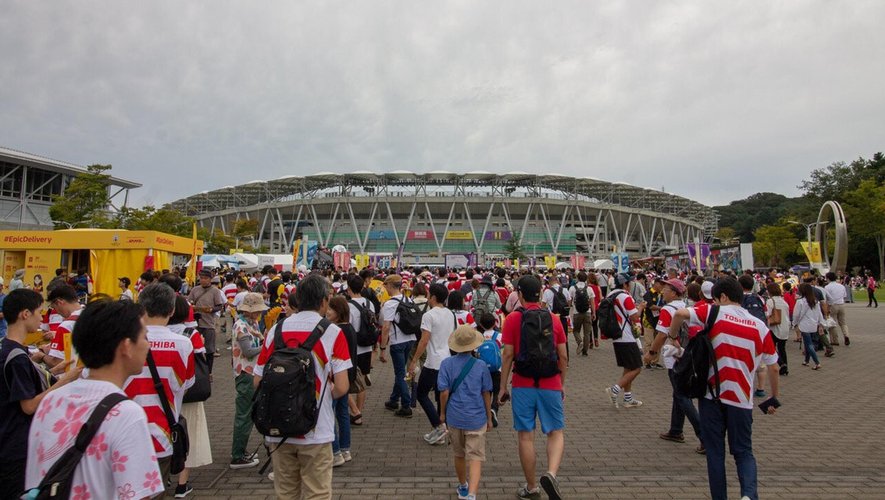 Coupe du monde 2019 - De nombreux supporters japonais sont venus soutenir leur équipe nationale