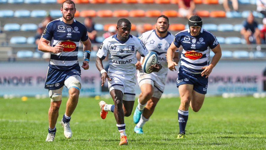 Ngandebe (MHR) face à Agen