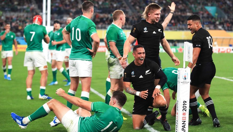 Coupe du monde 2019 - Aaron Smith (Nouvelle-Zélande) contre l'Irlande