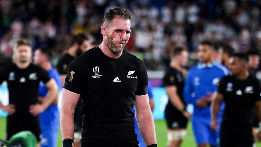 Coupe du monde 2019 - Kieran Read (Nouvelle-Zélande) dépité après la défaite contre l'Angleterre