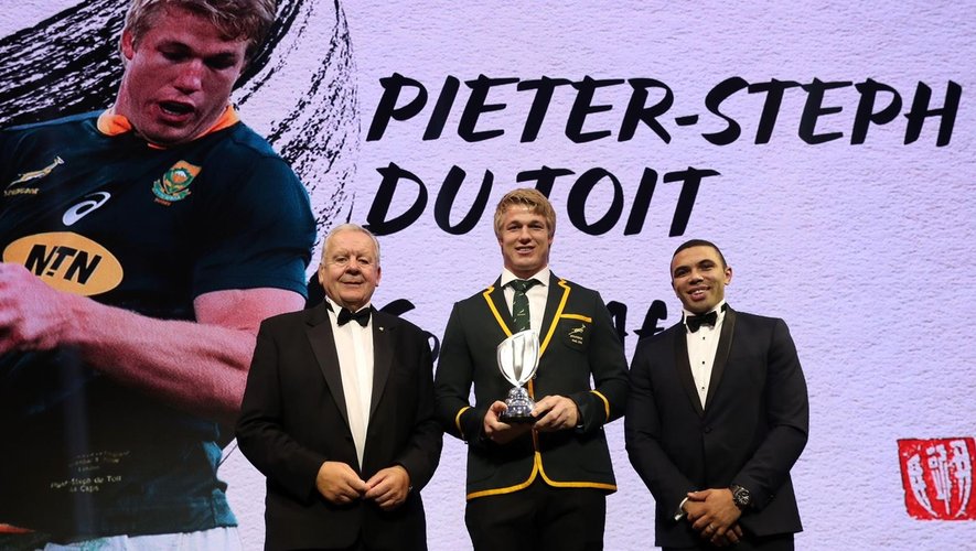 World Rugby Awards - Pieter-Steph Du Toit (Afrique du Sud) élu meilleur joueur du monde