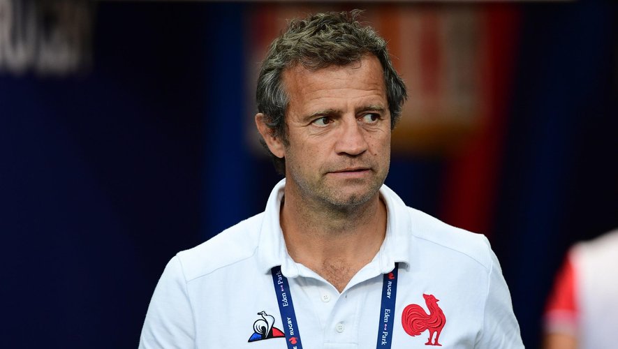 Fabien Galthié, entraîneur adjoint de l'équipe de France