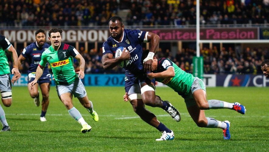Champions Cup - Peceli YATO (Clermont), face aux Harlequins.
