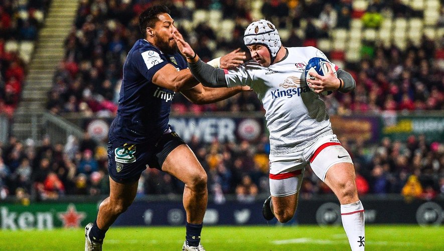Champions Cup - Luke Marshall (Ulster) face à George Moala (Clermont)