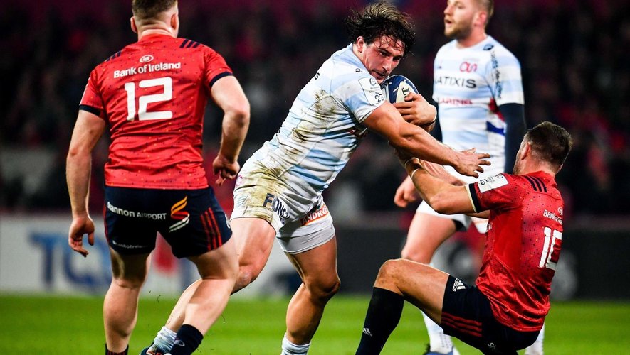 Champions Cup - Camille Chat (Racing 92) contre le Munster