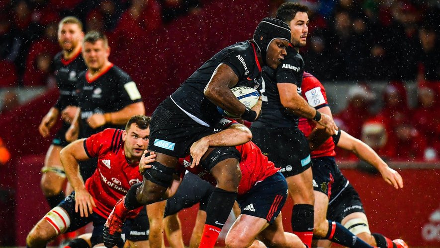 Champions Cup - Maro ITOJE (Saracens), face au Munster.